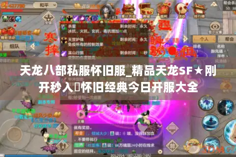 天龙八部私服怀旧服_精品天龙SF★刚开秒入▷怀旧经典今日开服大全