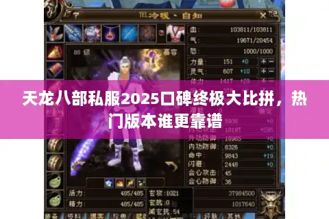 天龙八部私服2025口碑终极大比拼,热门版本谁更靠谱 天龙八部私服2025口碑终极大比拼,热门版本谁更靠谱