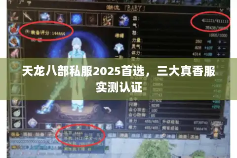 天龙八部私服2025首选，三大真香服实测认证