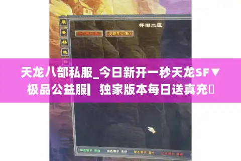 天龙八部私服_今日新开一秒天龙SF▼极品公益服▎独家版本每日送真充◁