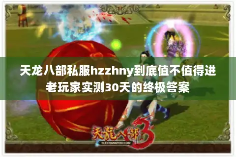 天龙八部私服hzzhny到底值不值得进老玩家实测30天的终极答案