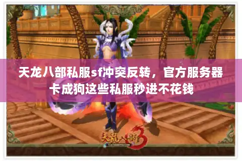 天龙八部私服sf冲突反转，官方服务器卡成狗这些私服秒进不花钱