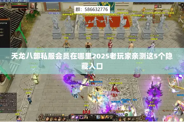 天龙八部私服会员在哪里2025老玩家亲测这5个隐藏入口