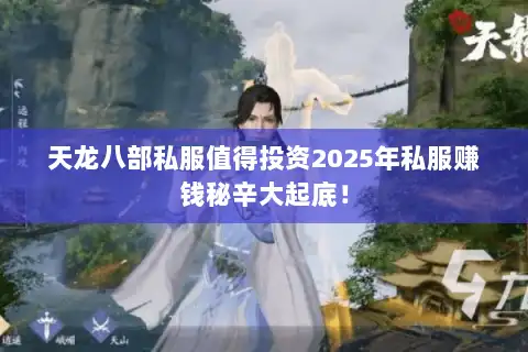 天龙八部私服值得投资2025年私服赚钱秘辛大起底！