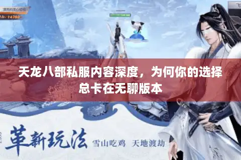 天龙八部私服内容深度,为何你的选择总卡在无聊版本 天龙八部私服内容深度,为何你的选择总卡在无聊版本