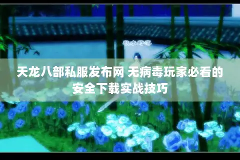 天龙八部私服发布网 无病毒玩家必看的安全下载实战技巧