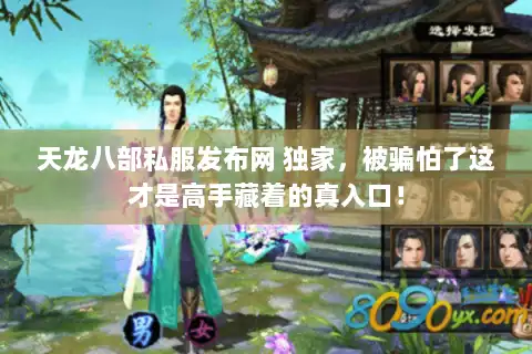 天龙八部私服发布网 独家,被骗怕了这才是高手藏着的真入口! 天龙八部私服发布网 独家,被骗怕了这才是高手藏着的真入口!