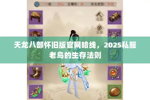 天龙八部怀旧版官网暗线，2025私服老鸟的生存法则