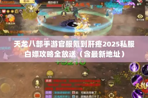 天龙八部手游官服氪到肝疼2025私服白嫖攻略全放送(含最新地址) 天龙八部手游官服氪到肝疼2025私服白嫖攻略全放送(含最新地址)