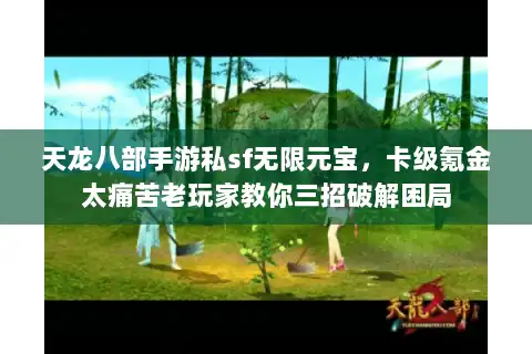 天龙八部手游私sf无限元宝，卡级氪金太痛苦老玩家教你三招破解困局