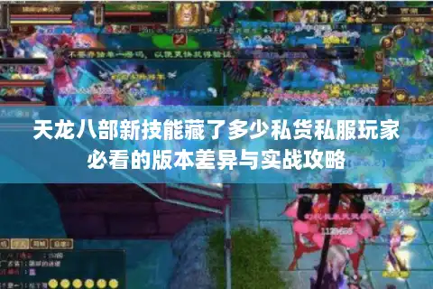天龙八部新技能藏了多少私货私服玩家必看的版本差异与实战攻略