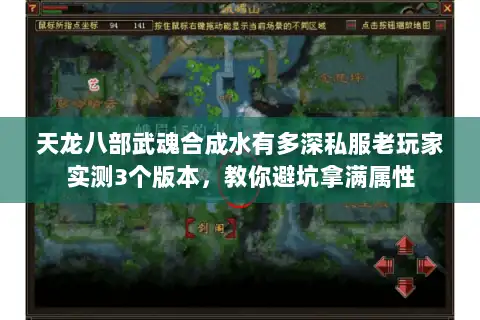 天龙八部武魂合成水有多深私服老玩家实测3个版本，教你避坑拿满属性