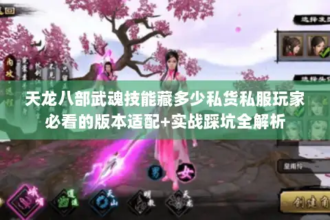 天龙八部武魂技能藏多少私货私服玩家必看的版本适配+实战踩坑全解析 天龙八部武魂技能藏多少私货私服玩家必看的版本适配+实战踩坑全解析