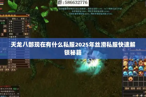 天龙八部现在有什么私服2025年丝滑私服快速解锁秘籍