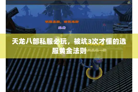 天龙八部私服必玩，被坑3次才懂的选服黄金法则