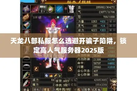天龙八部私服怎么选避开骗子陷阱,锁定高人气服务器2025版 天龙八部私服怎么选避开骗子陷阱,锁定高人气服务器2025版