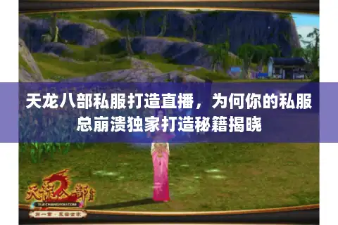 天龙八部私服打造直播，为何你的私服总崩溃独家打造秘籍揭晓