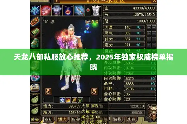 天龙八部私服放心推荐，2025年独家权威榜单揭晓
