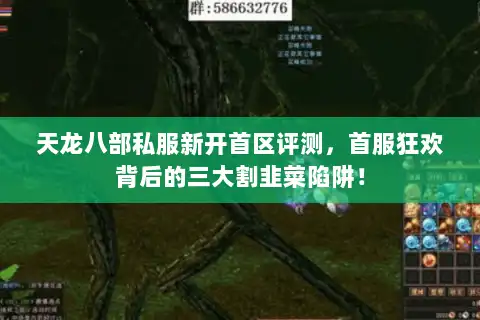 天龙八部私服新开首区评测,首服狂欢背后的三大割韭菜陷阱! 天龙八部私服新开首区评测,首服狂欢背后的三大割韭菜陷阱!
