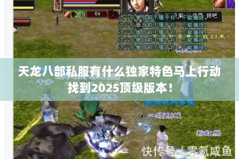 天龙八部私服有什么独家特色马上行动找到2025顶级版本！