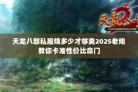 天龙八部私服烧多少才够爽2025老炮教你卡准性价比命门 天龙八部私服烧多少才够爽2025老炮教你卡准性价比命门