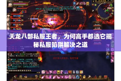 天龙八部私服王者，为何高手都选它揭秘私服陷阱解决之道