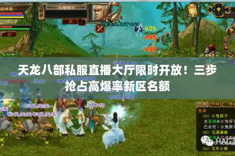 天龙八部私服直播大厅限时开放！三步抢占高爆率新区名额
