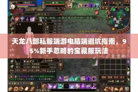 天龙八部私服端游电脑端避坑指南，95%新手忽略的宝藏服玩法