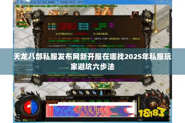 天龙八部私服发布网新开服在哪找2025年私服玩家避坑六步法