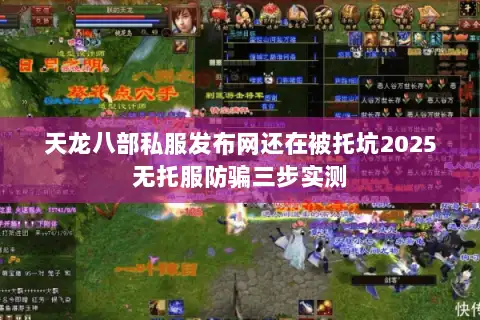 天龙八部私服发布网还在被托坑2025无托服防骗三步实测
