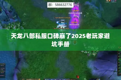 天龙八部私服口碑崩了2025老玩家避坑手册