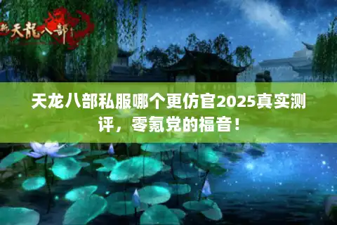 天龙八部私服哪个更仿官2025真实测评,零氪党的福音! 天龙八部私服哪个更仿官2025真实测评,零氪党的福音!