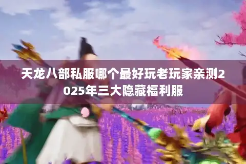 天龙八部私服哪个最好玩老玩家亲测2025年三大隐藏福利服