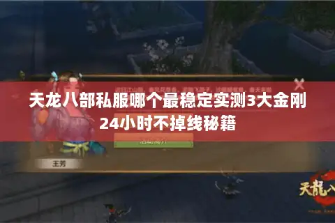 天龙八部私服哪个最稳定实测3大金刚24小时不掉线秘籍