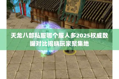 天龙八部私服哪个服人多2025权威数据对比揭晓玩家聚集地