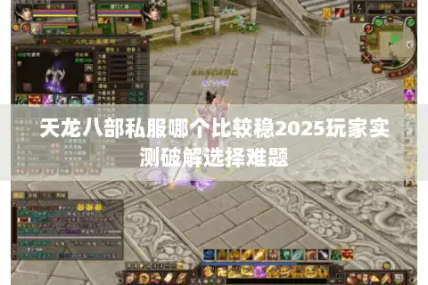 天龙八部私服哪个比较稳2025玩家实测破解选择难题 天龙八部私服哪个比较稳2025玩家实测破解选择难题