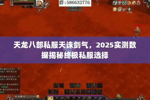 天龙八部私服天诛剑气，2025实测数据揭秘终极私服选择