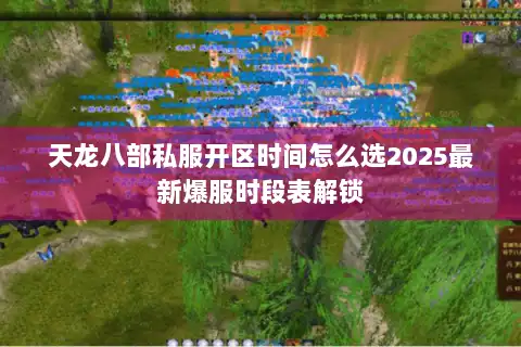 天龙八部私服开区时间怎么选2025最新爆服时段表解锁