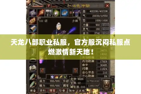 天龙八部职业私服，官方服沉闷私服点燃激情新天地！