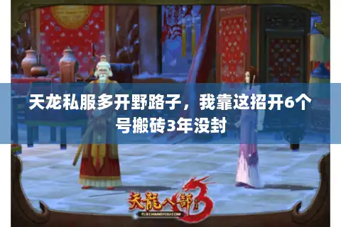 天龙私服多开野路子，我靠这招开6个号搬砖3年没封