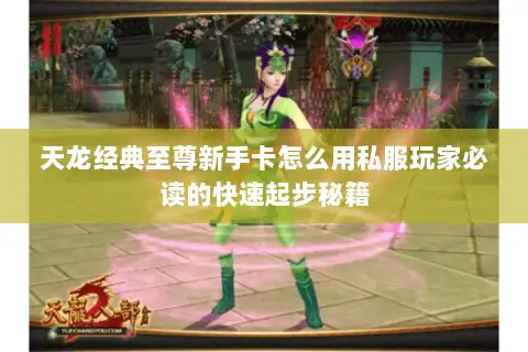 天龙经典至尊新手卡怎么用私服玩家必读的快速起步秘籍 天龙经典至尊新手卡怎么用私服玩家必读的快速起步秘籍