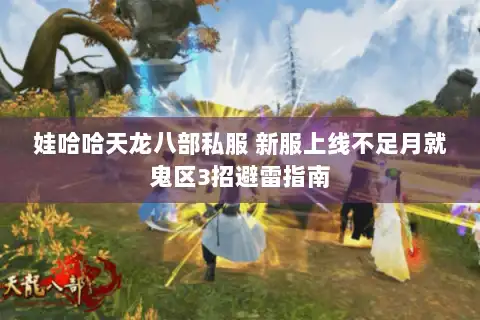 娃哈哈天龙八部私服 新服上线不足月就鬼区3招避雷指南