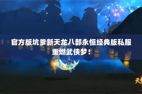 官方版坑爹新天龙八部永恒经典版私服重燃武侠梦！