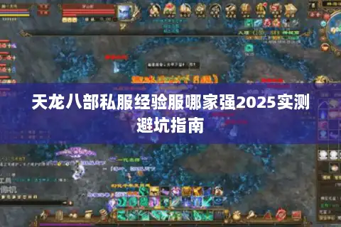天龙八部私服经验服哪家强2025实测避坑指南