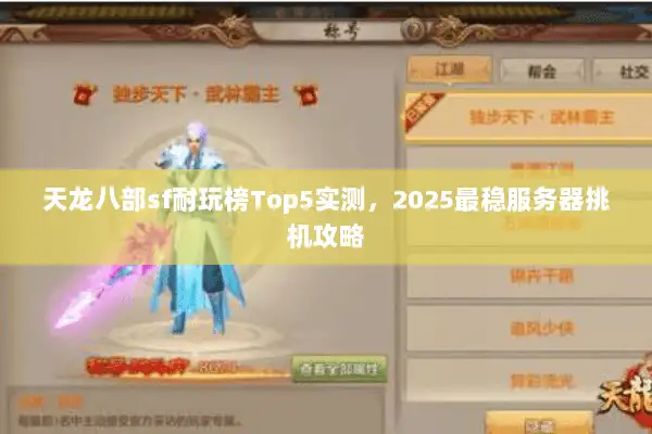 天龙八部sf耐玩榜Top5实测，2025最稳服务器挑机攻略