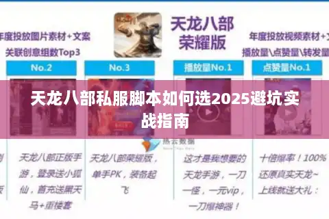 天龙八部私服脚本如何选2025避坑实战指南