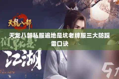 天龙八部私服遍地是坑老牌服三大防踩雷口诀