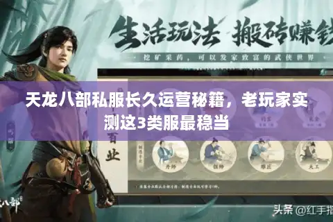 天龙八部私服长久运营秘籍，老玩家实测这3类服最稳当