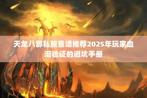 天龙八部私服靠谱推荐2025年玩家血泪验证的避坑手册