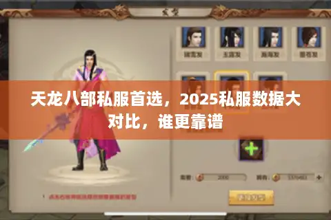 天龙八部私服首选,2025私服数据大对比,谁更靠谱 天龙八部私服首选,2025私服数据大对比,谁更靠谱